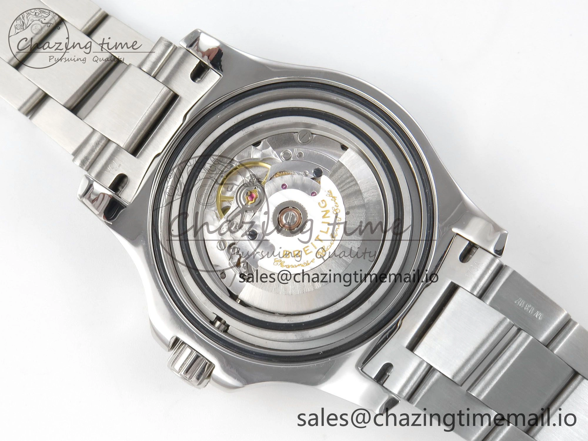 Colt Automatic 44mm TF1:1 Best Edition Blue Dial on SS Bracelet A2824 V Tailored 5410