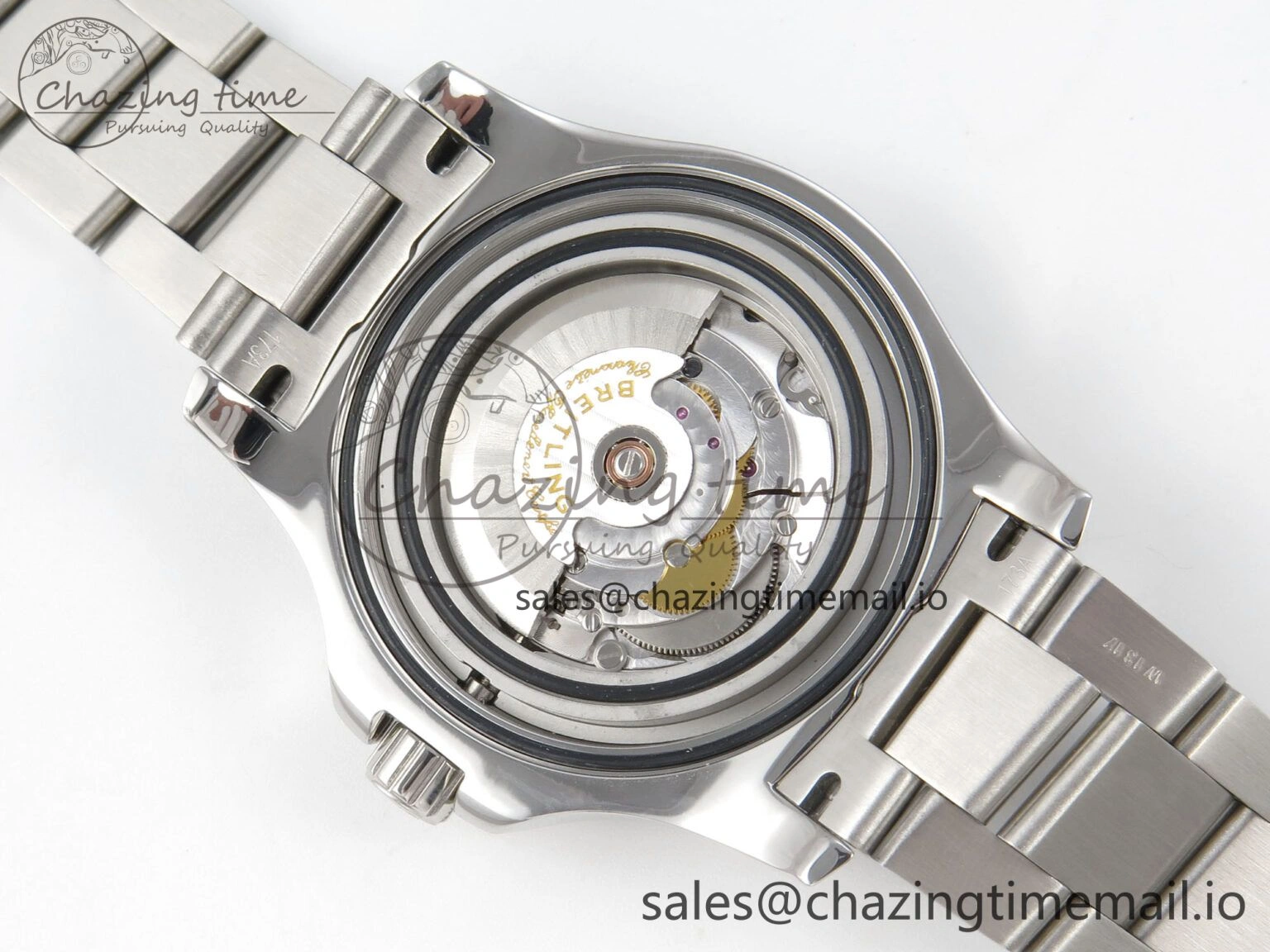 Colt Automatic 44mm TF1:1 Best Edition Blue Dial on SS Bracelet A2824 V Tailored 5410