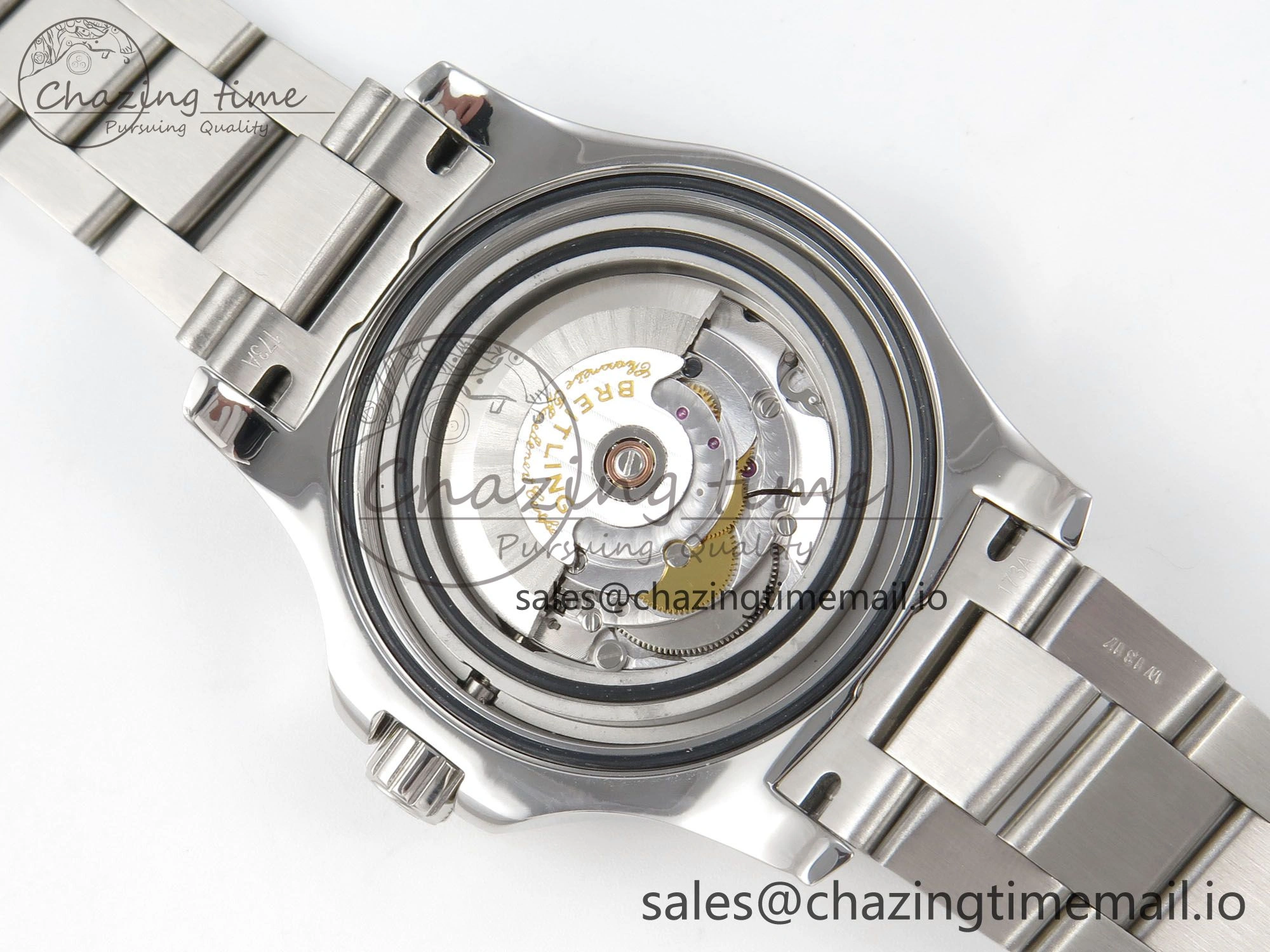 Colt Automatic 44mm TF1:1 Best Edition Blue Dial on SS Bracelet A2824 V Tailored 5410