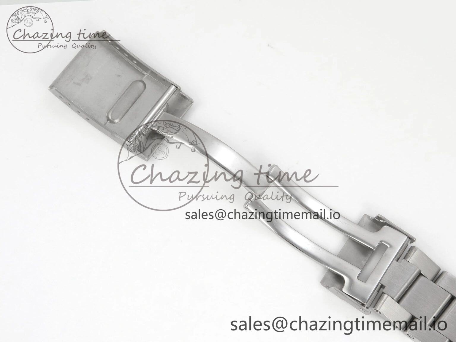 Colt Automatic 44mm TF1:1 Best Edition Gray Dial on SS Bracelet A2824 V Minimalist 5409