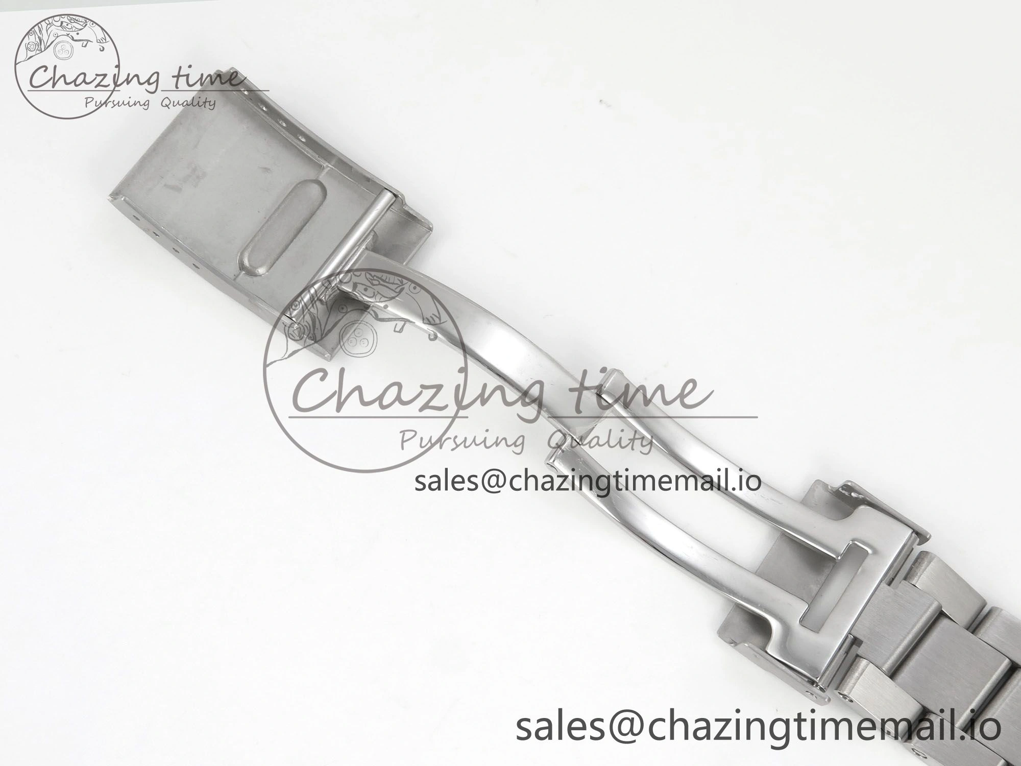 Colt Automatic 44mm TF1:1 Best Edition Gray Dial on SS Bracelet A2824 V Minimalist 5409