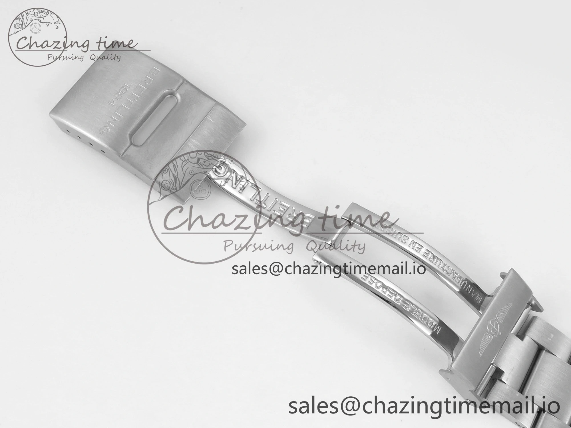 Colt Automatic 44mm TF1:1 Best Edition Gray Dial on SS Bracelet A2824 V Minimalist 5409