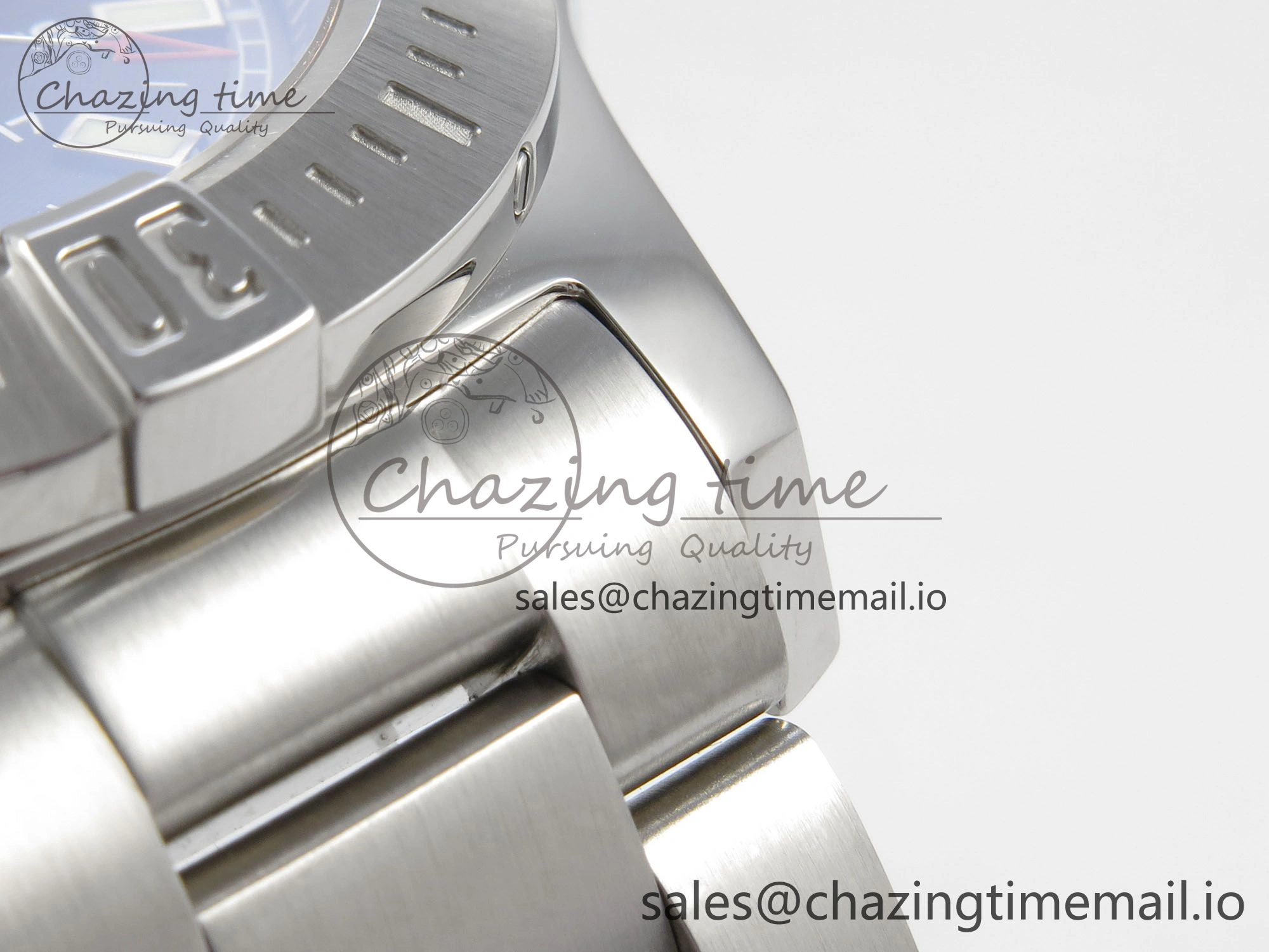 Colt Automatic 44mm TF1:1 Best Edition Gray Dial on SS Bracelet A2824 V Minimalist 5409