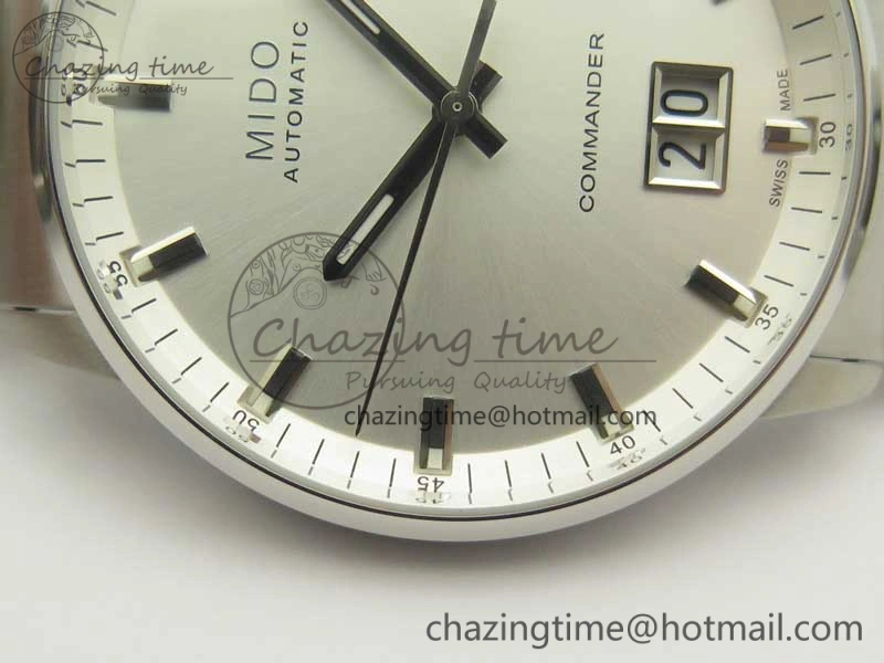 Functional Commander Big Date SS OXF White Dial on SS Bracelet A 7606