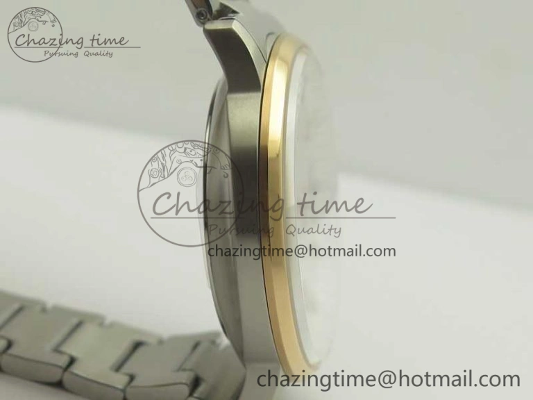 Commander Big Date SS RG OXF White Dial on SS RG Bracelet A WellDesigned 7604