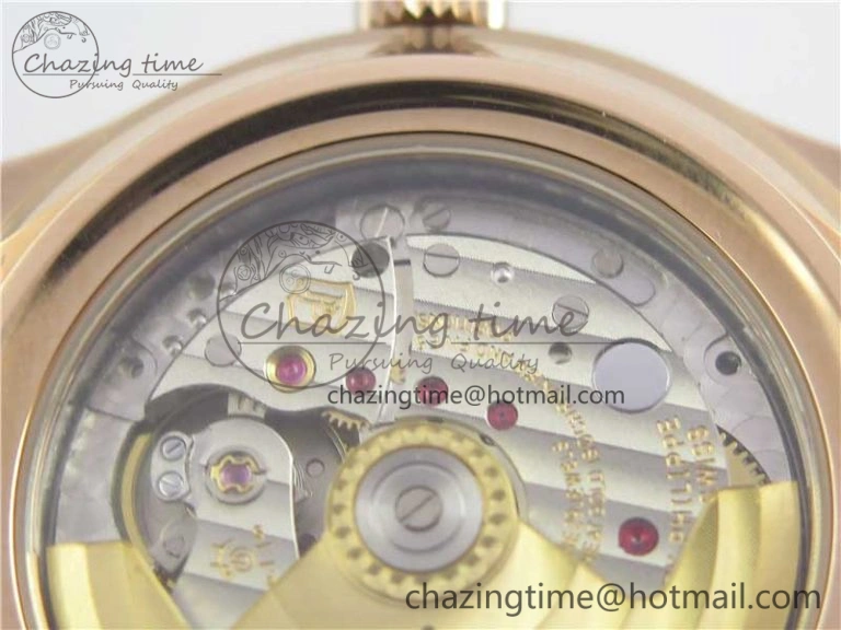 Fashionable Complications 5205R RG GRF Best Edition Black Dial on Brown Leather Strap A 8958