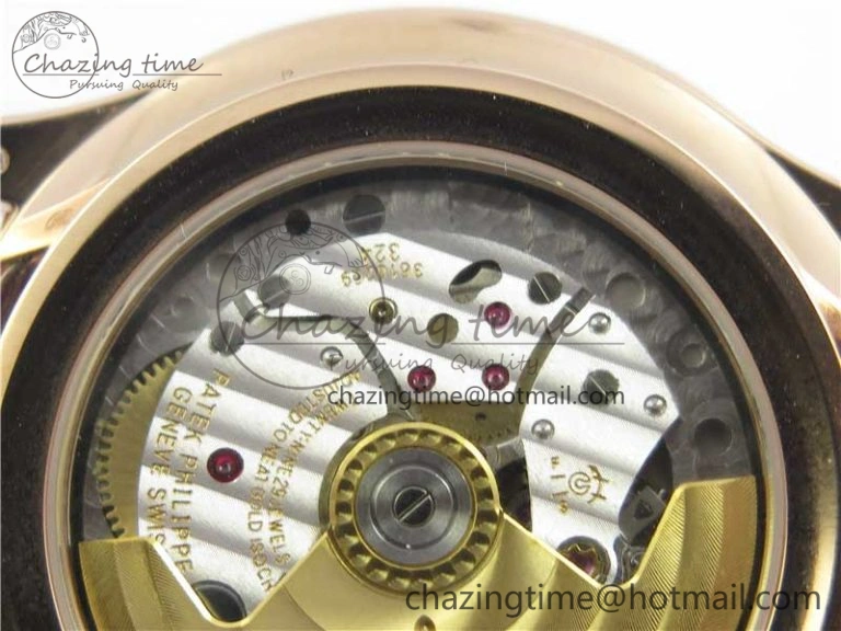 Fashionable Complications 5205R RG GRF Best Edition Black Dial on Brown Leather Strap A 8958