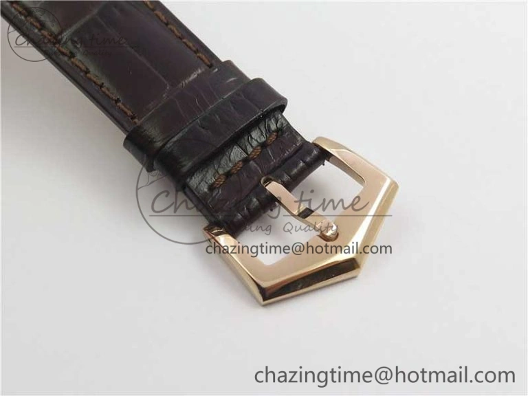 Fashionable Complications 5205R RG GRF Best Edition Black Dial on Brown Leather Strap A 8958