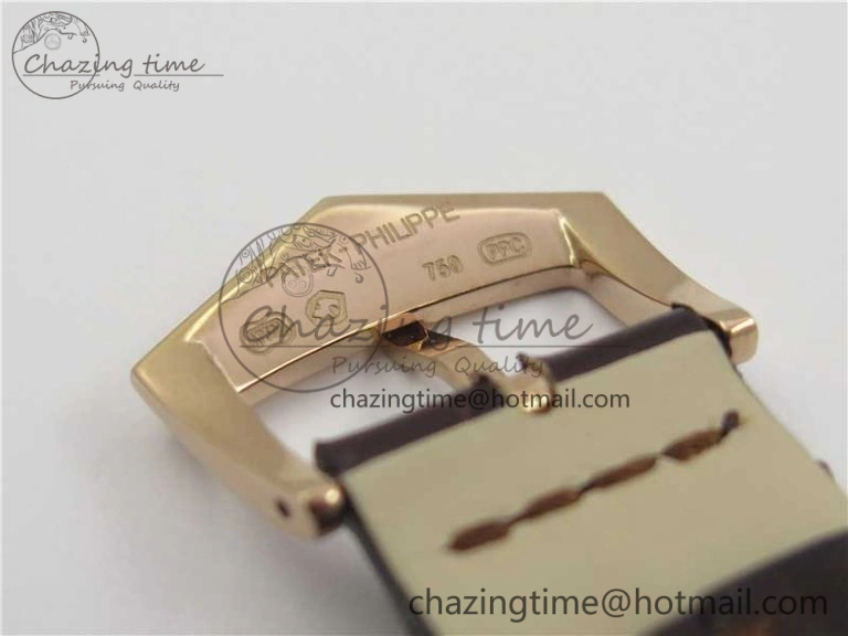 Complications 5205R RG GRF Best Edition White Dial on Brown Leather Strap A NewStyle 8957