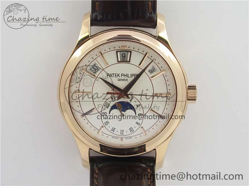 Complications 5205R RG GRF Best Edition White Dial on Brown Leather Strap A NewStyle 8957