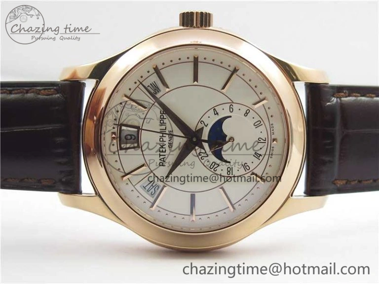 Complications 5205R RG GRF Best Edition White Dial on Brown Leather Strap A NewStyle 8957
