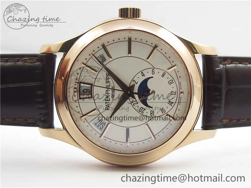 Complications 5205R RG GRF Best Edition White Dial on Brown Leather Strap A NewStyle 8957