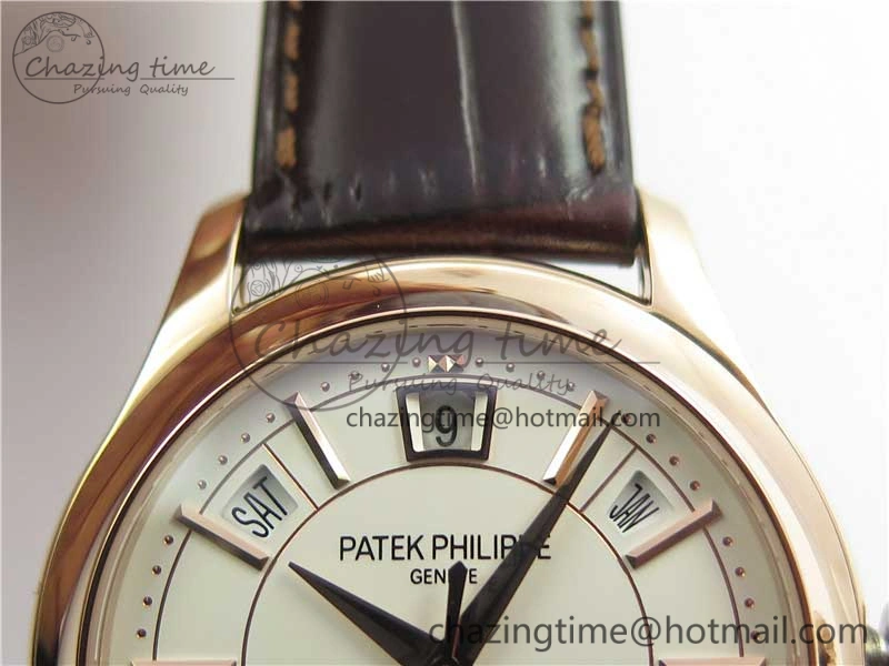Complications 5205R RG GRF Best Edition White Dial on Brown Leather Strap A NewStyle 8957