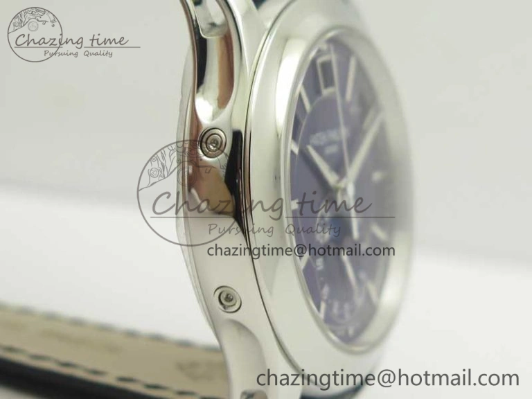 Complications Series Moonphase SS KMF Blue Dial On Black Leather Strap Cal. TravelReady 8999