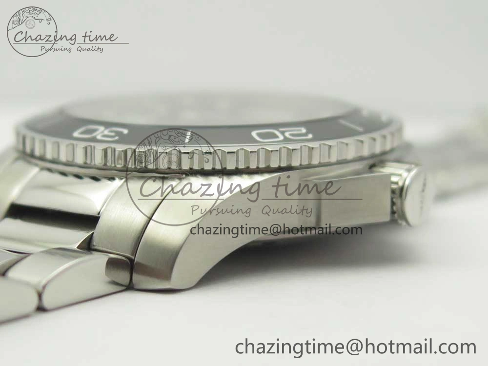 AllSeason Conquest L3.840.4.56.6 Real Ceramic Bezel SS ZF 1:1 Best Edition Black dial On SS Bracelet A 7581