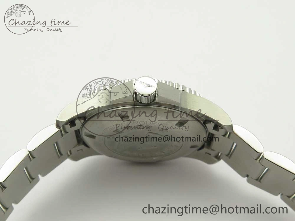Conquest L3.840.4.56.6 Real Ceramic Bezel SS ZF 1:1 Best Edition Blue dial On SS Bracelet A Contemporary 7580