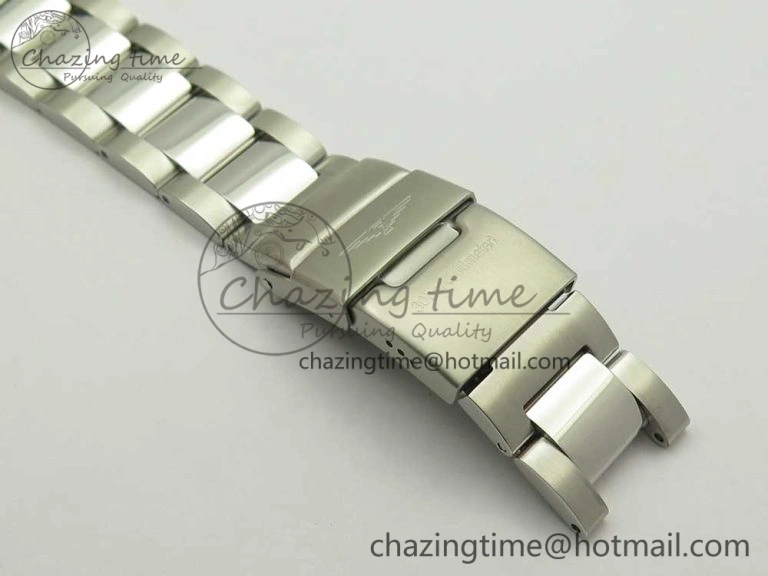 Conquest L3.840.4.56.6 Real Ceramic Bezel SS ZF 1:1 Best Edition Blue dial On SS Bracelet A Contemporary 7580