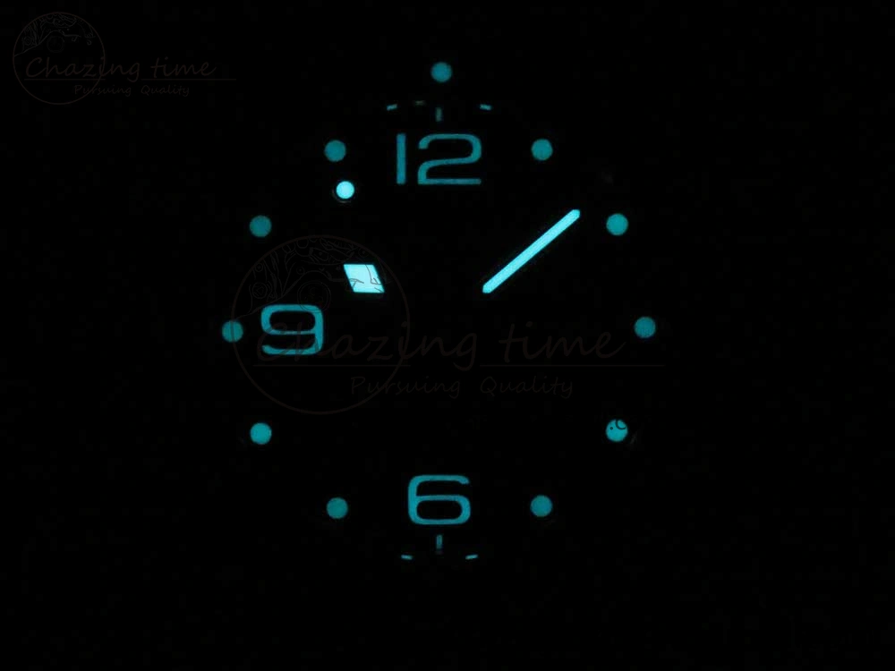 Conquest L3.840.4.56.6 Real Ceramic Bezel SS ZF 1:1 Best Edition Blue dial On SS Bracelet A Contemporary 7580