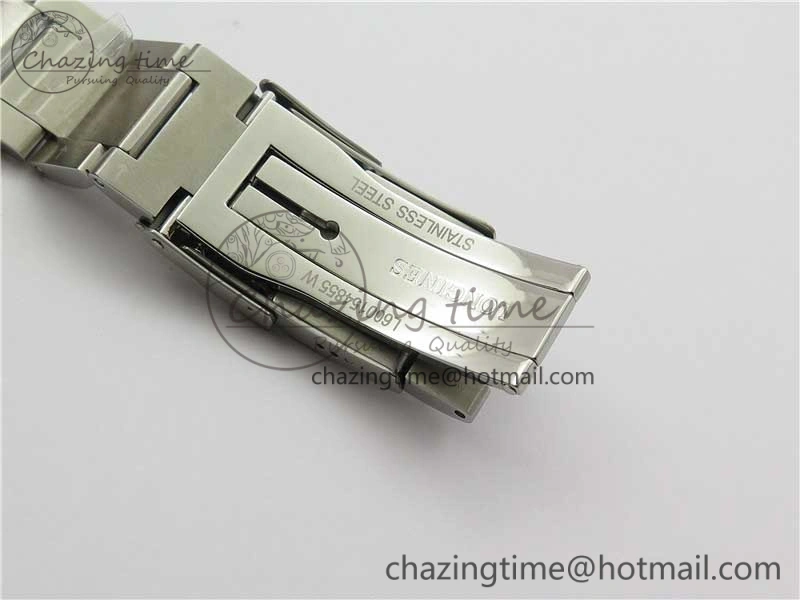 Conquest L3.840.4.56.6 Real Ceramic Bezel SS ZF 1:1 Best Edition Green dial On SS Bracelet A Breathable 7575