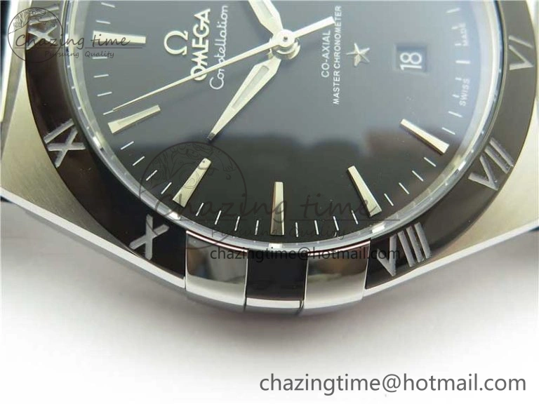 Constellation 131.33.41.21.03.001 SS TW Best Edition Black Dial On Gummy Strap A Vibrant 7873