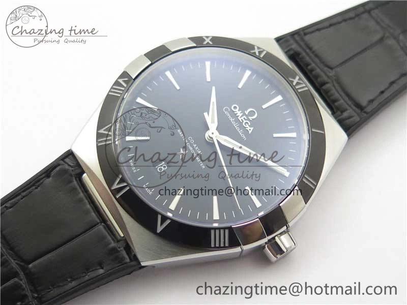 Constellation 131.33.41.21.03.001 SS TW Best Edition Black Dial On Gummy Strap A Vibrant 7873