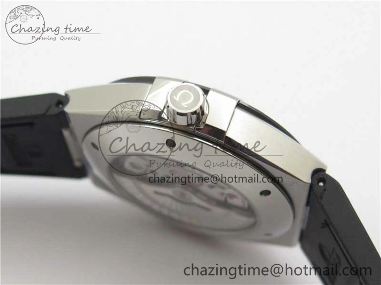 Constellation 131.33.41.21.03.001 SS TW Best Edition Black Dial On Gummy Strap A Vibrant 7873