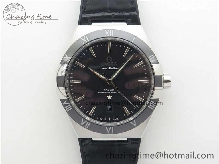 Constellation 131.33.41.21.03.001 SS TW Best Edition Black Dial On Gummy Strap A Vibrant 7873
