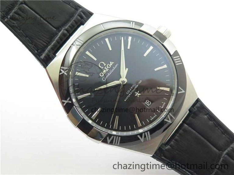 Constellation 131.33.41.21.03.001 SS TW Best Edition Black Dial On Gummy Strap A Vibrant 7873