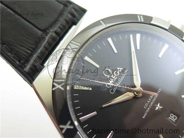 Constellation 131.33.41.21.03.001 SS TW Best Edition Black Dial On Gummy Strap A Vibrant 7873