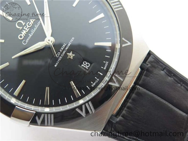 Constellation 131.33.41.21.03.001 SS TW Best Edition Black Dial On Gummy Strap A Vibrant 7873