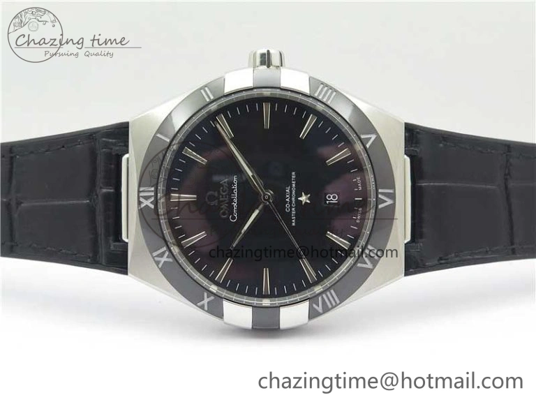 Constellation 131.33.41.21.03.001 SS TW Best Edition Black Dial On Gummy Strap A Vibrant 7873
