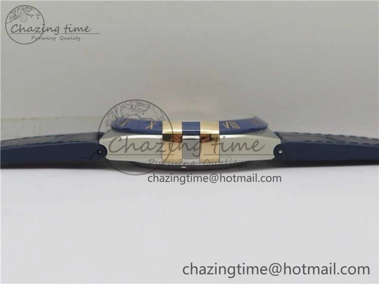 ModernLook Constellation 131.33.41.21.03.001 SS RG TW Best Edition Blue Dial On Gummy Strap A 7872