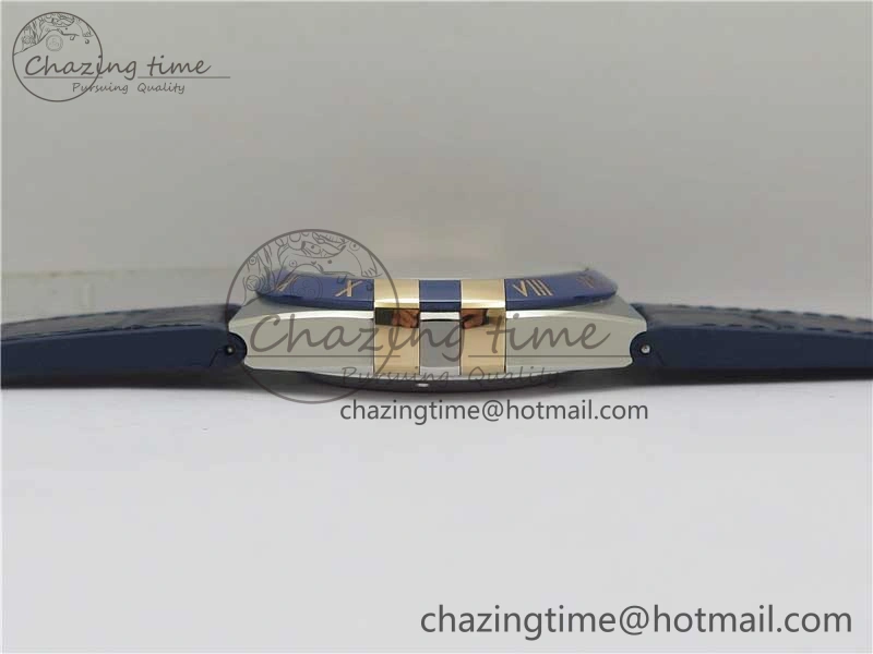 ModernLook Constellation 131.33.41.21.03.001 SS RG TW Best Edition Blue Dial On Gummy Strap A 7872