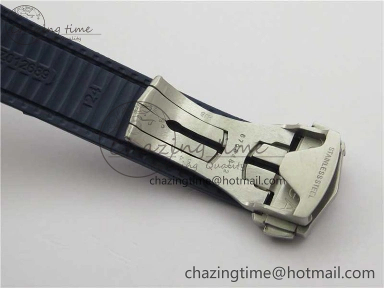 ModernLook Constellation 131.33.41.21.03.001 SS RG TW Best Edition Blue Dial On Gummy Strap A 7872