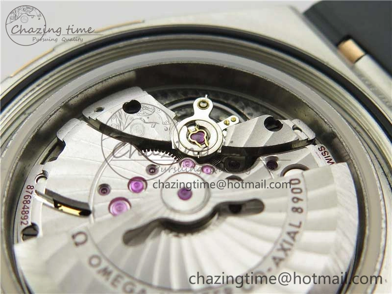 Constellation 131.33.41.21.03.001 SS RG TW Best Edition White Dial On Gummy Strap A EasyCare 7875