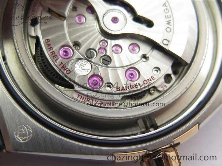 Constellation 131.33.41.21.03.001 SS RG TW Best Edition White Dial On Gummy Strap A EasyCare 7875