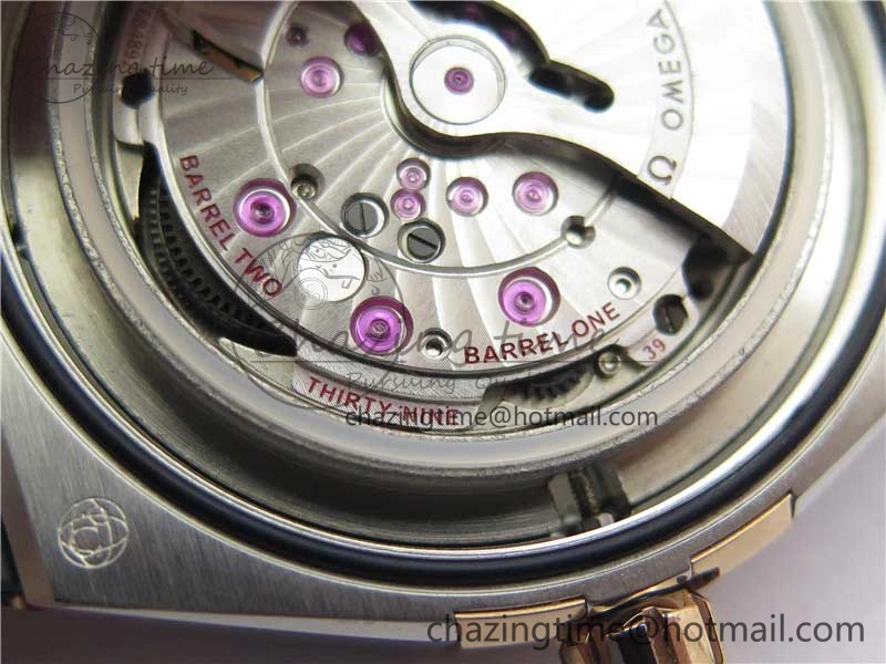 Constellation 131.33.41.21.03.001 SS RG TW Best Edition White Dial On Gummy Strap A EasyCare 7875
