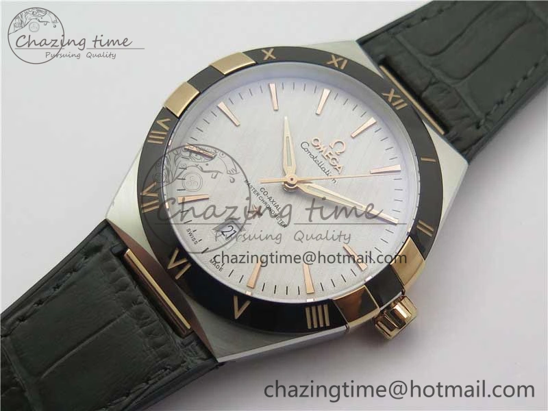Constellation 131.33.41.21.03.001 SS RG TW Best Edition White Dial On Gummy Strap A EasyCare 7875