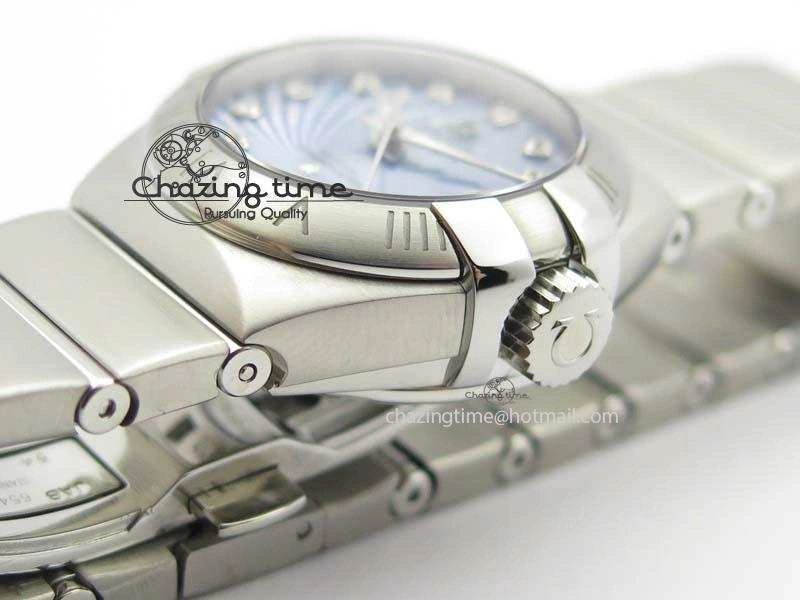 Constellation 28mm V6F Best Edition SS Blue Dial On SS Bracelet A Sleek 8201