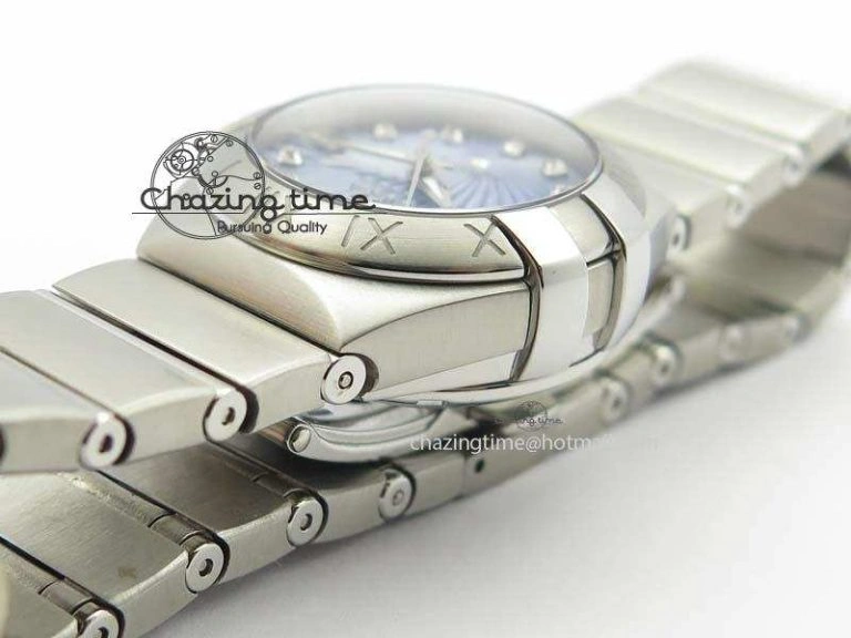 Constellation 28mm V6F Best Edition SS Blue Dial On SS Bracelet A Sleek 8201