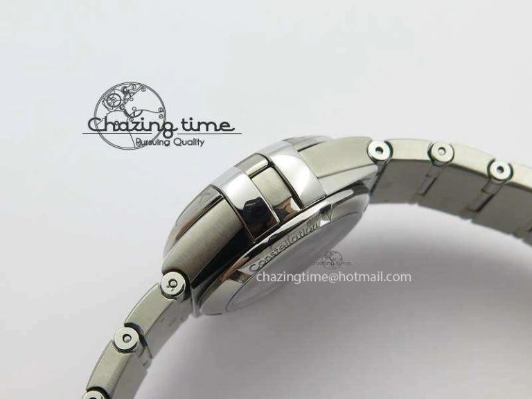 Constellation 28mm V6F Best Edition SS Blue Dial On SS Bracelet A Sleek 8201