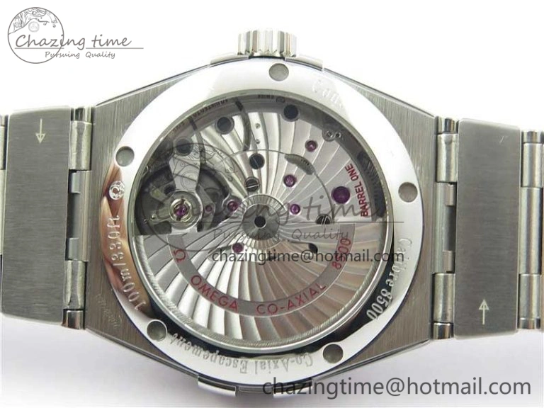 Sleek Constellation 38mm SS VSF 1:1 Best Edition White Textured Dial on SS Bracelet A8500 Super Clone 7919