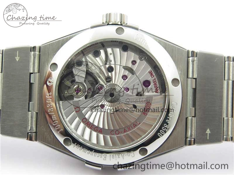 Sleek Constellation 38mm SS VSF 1:1 Best Edition White Textured Dial on SS Bracelet A8500 Super Clone 7919