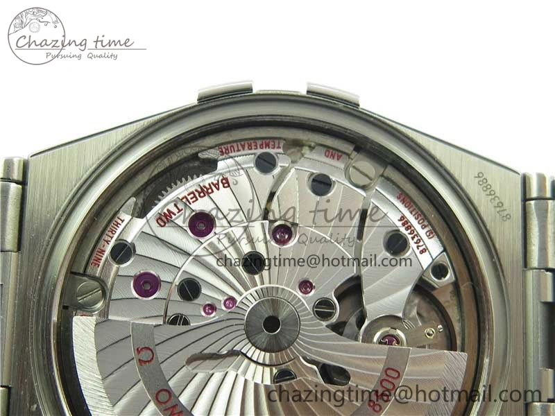 Sleek Constellation 38mm SS VSF 1:1 Best Edition White Textured Dial on SS Bracelet A8500 Super Clone 7919