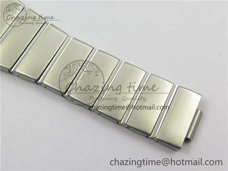 Sleek Constellation 38mm SS VSF 1:1 Best Edition White Textured Dial on SS Bracelet A8500 Super Clone 7919