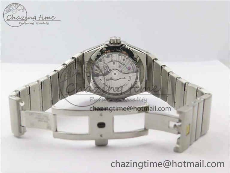 Sleek Constellation 38mm SS VSF 1:1 Best Edition White Textured Dial on SS Bracelet A8500 Super Clone 7919