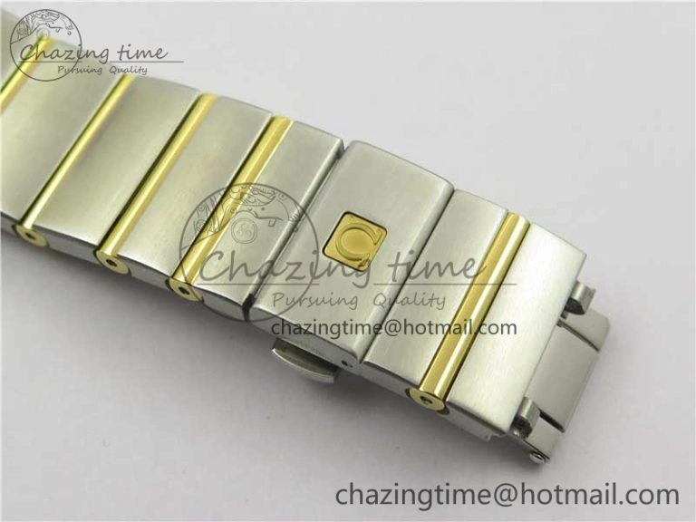 Constellation 38mm SS RG VSF 1:1 Best Edition WhiteTextured Dial on SS RG Bracelet A8500 Super Clone Durable 7921