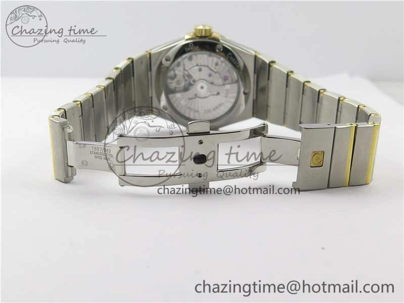 Constellation 38mm SS RG VSF 1:1 Best Edition WhiteTextured Dial on SS RG Bracelet A8500 Super Clone Durable 7921