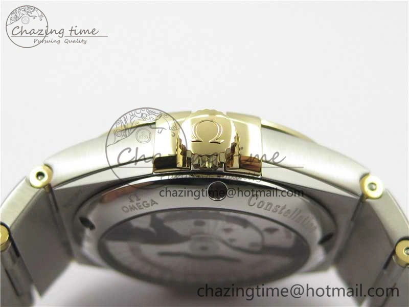 Constellation 38mm SS RG VSF 1:1 Best Edition WhiteTextured Dial on SS RG Bracelet A8500 Super Clone Durable 7921