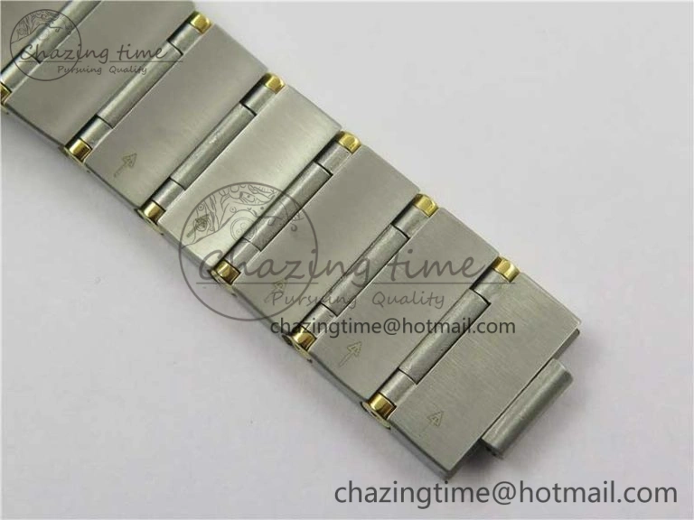 Constellation 38mm SS YG VSF 1:1 Best Edition Gold Textured Dial on SS YG Bracelet A8500 Super Clone ZipUp 10545